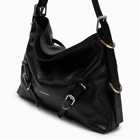 dark blue givenchy bag|Givenchy black leather bag.